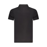 Accademia Militare Black Cotton Polo Shirt